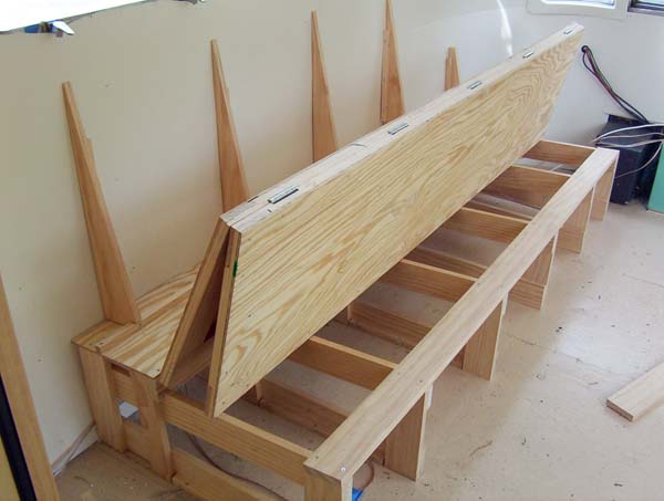 Couch Bed And Entertainment Center Progress Airstream Forums