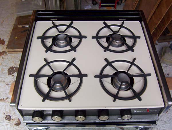 Vintage magic shop chef rv stove