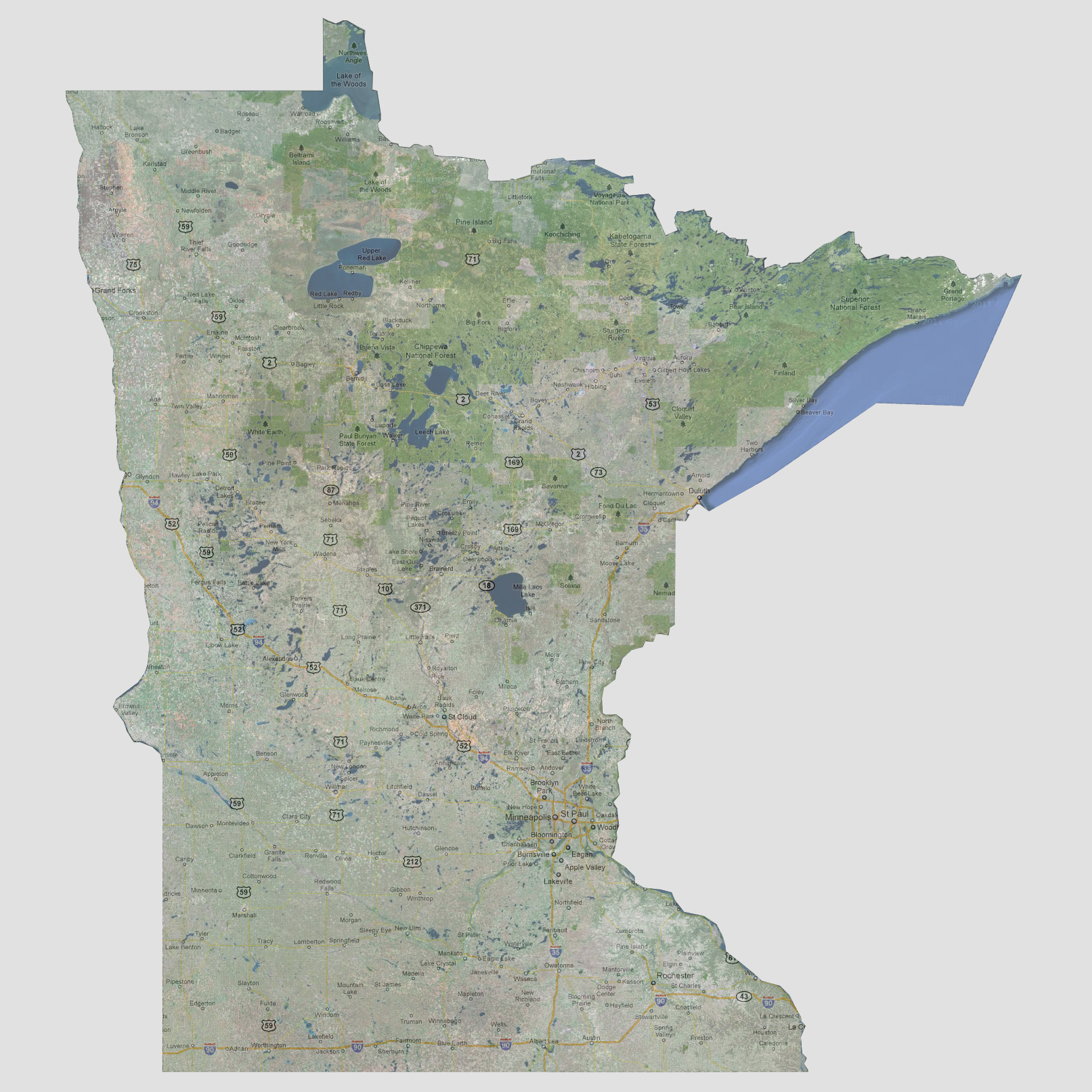 Minnesota - Current Level to 600 feet